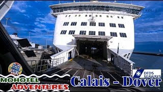 Calais  Dover DFDS Seaways Ferry Channel Crossing in July 2022 [upl. by Ljoka115]