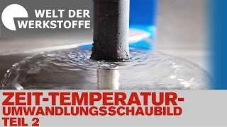 Die Welt der Werkstoffe ZeitTemperaturUmwandlungsschaubilder Teil 2 [upl. by Earlene]