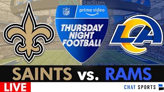 Saints vs Rams Live Streaming Scoreboard Free PlayByPlay Highlights Boxscore  NFL Week 16 TNF [upl. by Oht]