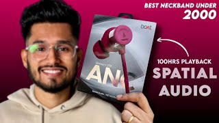 Boat Rockerz 255 Anc Unboxing And Review ⚡️Best neckband under 2000 [upl. by Dinah]