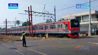 KRL JR 205 Stabling  KA Dharmawangsa Melintas  TRAIN HUNTER [upl. by Kaenel]