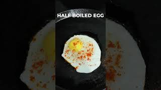 Egg  Half boiled  Egg Recipes  omelet  Street Food  omelette  halfboiledegg [upl. by Ahsetan]