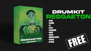 DRUMKIT DE REGGAETON GRATIS  libreria  demostracion [upl. by Caron]