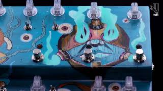 JAM pedals Custom Shop  quotAquazonequot multi pedal [upl. by Atikal]