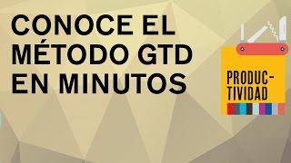 Método GTD Getting Things Done en minutos ProductividadEspañolFuncionarios Eficientes [upl. by Ellennej]