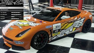 GTA 5  Past DLC Vehicle Customization  Dewbauchee Massacro Racecar Aston Martin Vanquish [upl. by Louis179]