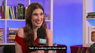 Katherine Rundell Interview  Nibbies Studio  The British Book Awards 2024 [upl. by Yvehc892]