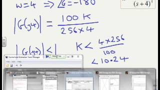 Nyquist 13  applying the Nyquist stability criteria [upl. by Ordnaxela]