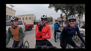 GRAVEL LOCOS HICO NEW YEARS TRAINING RIDE WITH EMILY NEWSOM AND IAN BOSWELL [upl. by Sherrie60]