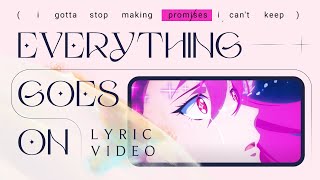 Porter Robinson  Everything Goes On Official Lyric Video  Star Guardian 2022 [upl. by Ordnazil973]