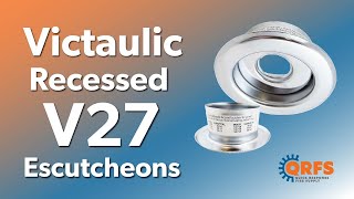 Victaulic V27 Recessed Escutcheons Introduction  Fire Sprinkler Escutcheons  QRFS [upl. by Einneg]