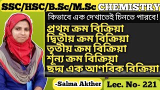 Best Trick To Remember The Order of Reaction বিক্রিয়ার ক্রম চেনার সহজ উপায়  রাসায়নিক পরিবর্তন [upl. by Hungarian910]