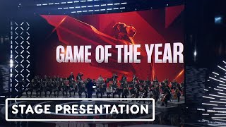 Game of the Year Award Musical Stage Presentation and Winner  The Game Awards 2022 [upl. by Royall]