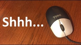 How To Silence An Old Dell Mouse [upl. by Haduhey]