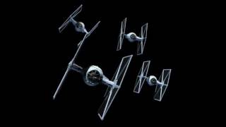 Star Wars TIE fighter flyby and spinout sound FX [upl. by Stace]