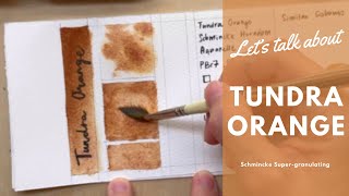 Lets talk about Schmincke Tundra orange [upl. by Robson]