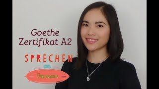 Lektion 40 💎 Goethe Zertifikat A2  Sprechen 2  Übungen I Tam Nguyen [upl. by Esekram]