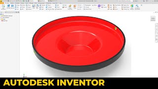 Autodesk Inventor 2024  Tutorial 6 revolve [upl. by Berga]