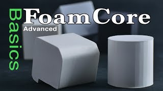 FoamCore Advanced Basics Tutorial Guide FoamBoard model making modeling tips amp tricks for Designers [upl. by Odlanir]