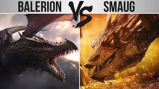 Balerion VS Smaug  Who Would Win [upl. by Northington655]