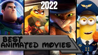 Top 10  Best Animated Movies of 2022 💰💵 [upl. by Ahsikyt]