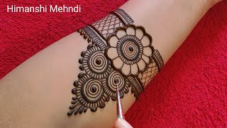 New front hand mehndi design  Mehndi designs  bridal mehndi  mehandi  mehndi ke design  mehendi [upl. by Dominik]