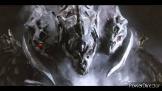 Godzilla vs Keizer GhidorahEnding with monsterverse sound effects Godzilla Final Wars 2004 [upl. by Euqinehs]