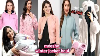 meesho winter wear jacket haul under 350 onlyleather jacket hoodie and sweatshirt review and haul [upl. by Erdnoed]