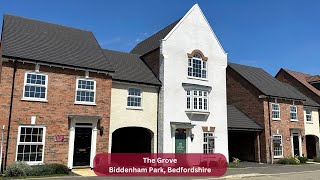 Three bedroom three storey house tour  The Grove at Biddenham Park Bedfordshire [upl. by Neetsuj]