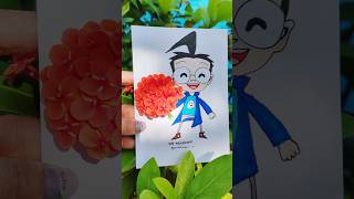 DIB MEMBRANE 😅 dibmembrane shorts ytshorts youtubeshorts art flowers artwork zhenhina yt [upl. by Anneirb]