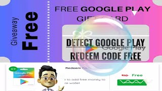 Google Play Store redeem code free [upl. by Eycats]