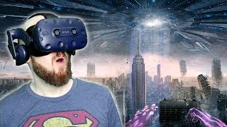 SAVING THE WORLD IN VIRTUAL REALITY Megaton Rainfall HTC Vive Pro Gameplay [upl. by Phillie]