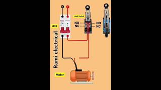 Limit Switch Explained  Working Principles limit switch connection with motor electrical like [upl. by Shanly]