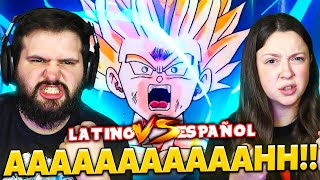 ESPAÑOLES REACCIONAN A DRAGON BALL Z LATINO💥🔥GOHAN SE TRANSFORMA EN SSJ2 CONTRA BOJACK🔥 [upl. by Denbrook86]