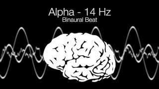 Concentration Alpha Binaural Beat  14Hz 1h Pure [upl. by Yaf996]