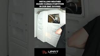 Weather Guard CabMax Install  GMC Savana Cargo Van [upl. by Gasperoni326]