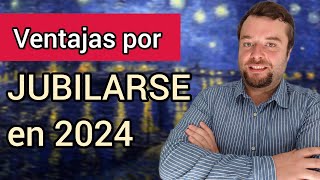 ¿MEJOR PENSIÓN DE JUBILACIÓN EN 2024 👉 Ejemplo práctico [upl. by Pump351]