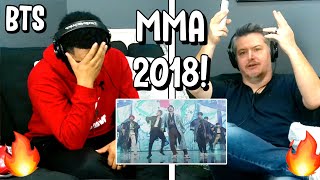 BTS  MMA 2018  FULL PERFORMANCE MELON MUSIC AWARDS  Reaction  방탄소년단 [upl. by Nodrog]