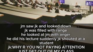 jikook ffquotwhen he did it with his professor in the lecture roomquotjikook jikookff bl jikooklovers [upl. by Norted]