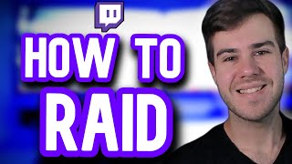 HOW TO RAID ON TWITCH IN 2023 EASY Tutorial [upl. by Ahsiekrats]