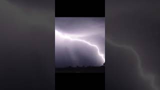 Powerful Lightning Strike ⚡⚡  Thunder Lightning 😱 shorts [upl. by Bruce61]