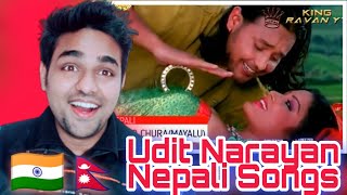 Udit narayan nepali vs hindi songs compilation  Udit Narayan Jha [upl. by Norabel]