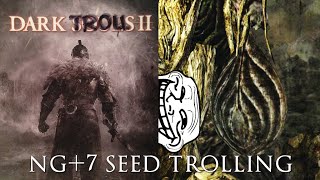 Dark Souls 2 PvP Trolling with NG7 Seeds of a Tree of Giants [upl. by Sherrer523]