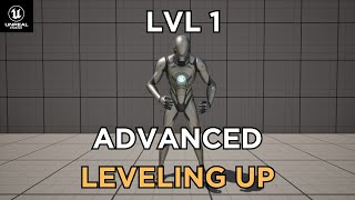 Advanced Level Up System  Unreal Engine 5 Tutorial [upl. by Enirok]