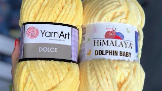 YarnArt Dolce или Himalaya Dolphin Baby [upl. by Darrick522]