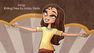 Dreamworks Spirit Riding Free  Lucky and Spirit  Fan Art  Speedpaint [upl. by Retep]