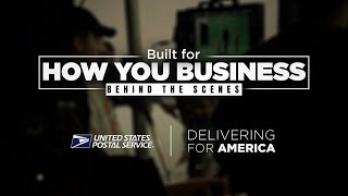 USPS Behind The Scenes 2024 quotBuilt For How You Businessquot Ad Campaign [upl. by Elac]