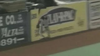 Aaron Judge literally runs through a wall [upl. by Odab]