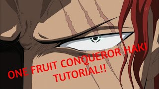 HOW TO GET CONQUEROR HAKI IN ONE FRUIT SIMULATOR TUTORIAL [upl. by Zigrang606]