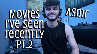 ASMR  Movies I’ve Seen Recently Pt2 Whispered [upl. by Dryden500]